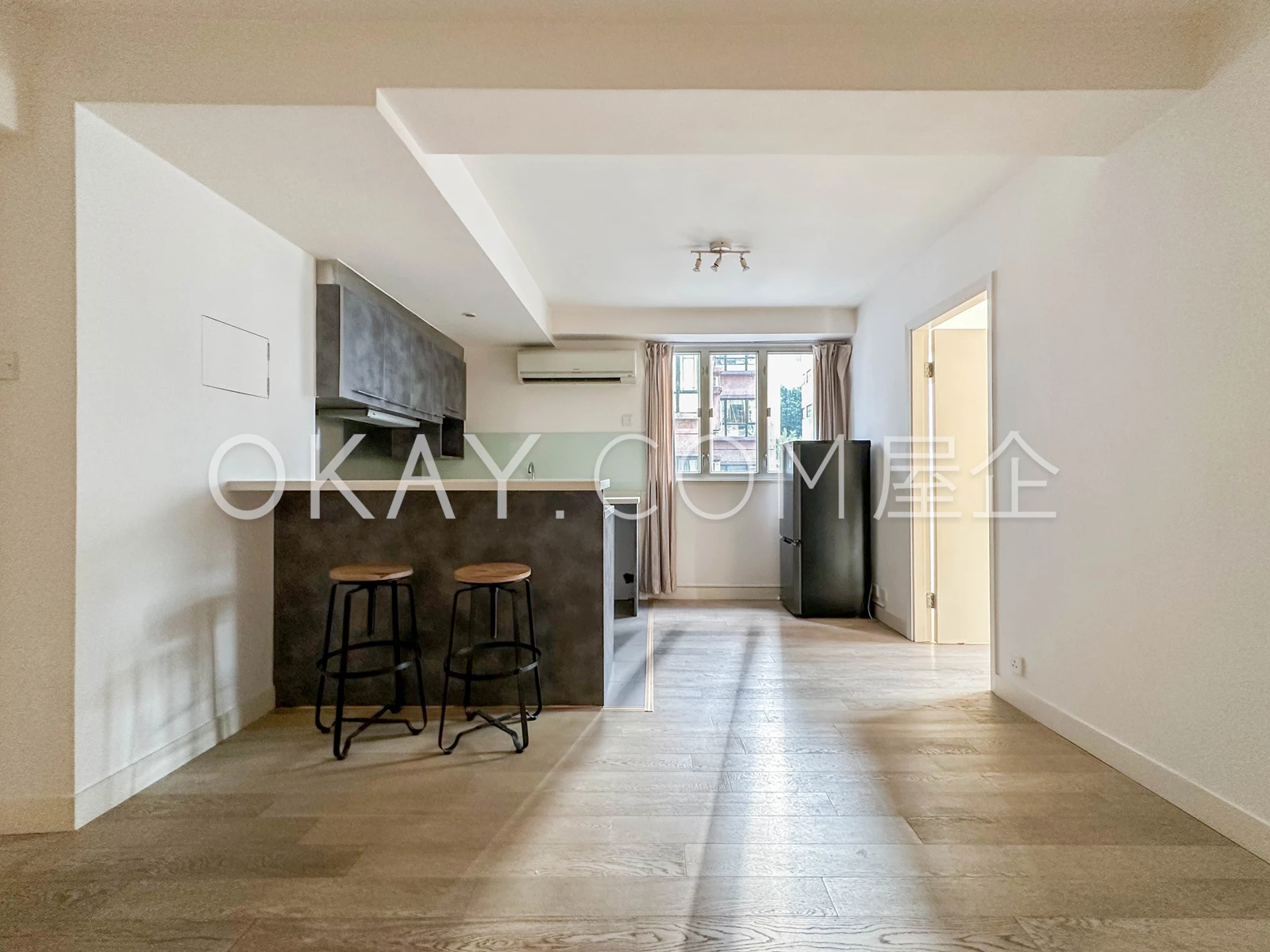 Kitchen and Living Room