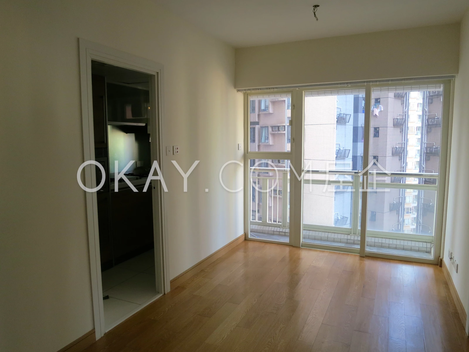 Living & Dining Room with Balcony