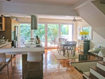 Kitchen and dining area