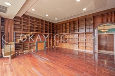 Traditional Wood Lined Library